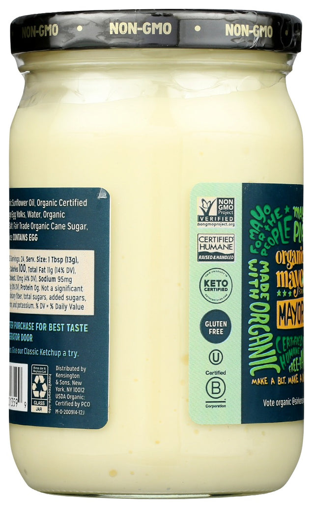 Sir Kensingtons: Organic Mayonnaise, 12 Oz