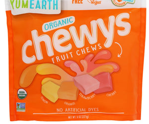Yumearth: Organic Chewys Fruit Chews, 8 Oz