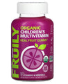 Fruily: Organic Childrens Multivitamin Gummy, 60 Ea