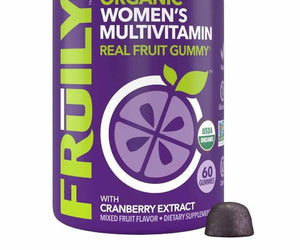 Fruily: Organic Womens Multivitamin Gummy, 60 Ea