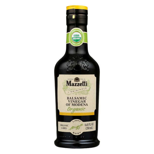 Mazzetti: Organic Label Balsamic Vinegar Of Modena, 8.45 Oz