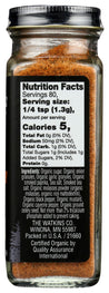 Watkins: 1868 Organic Grilling Sweet And Savory Rub, 3.6 Oz