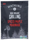 Watkins: 1868 Organic Grilling Spiced Maple Marinade, 1.25 Oz