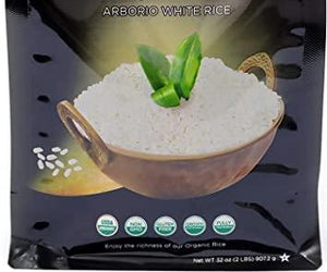 Earth's Promise: Organic Arborio White Rice, 2 Lb - RubertOrganics