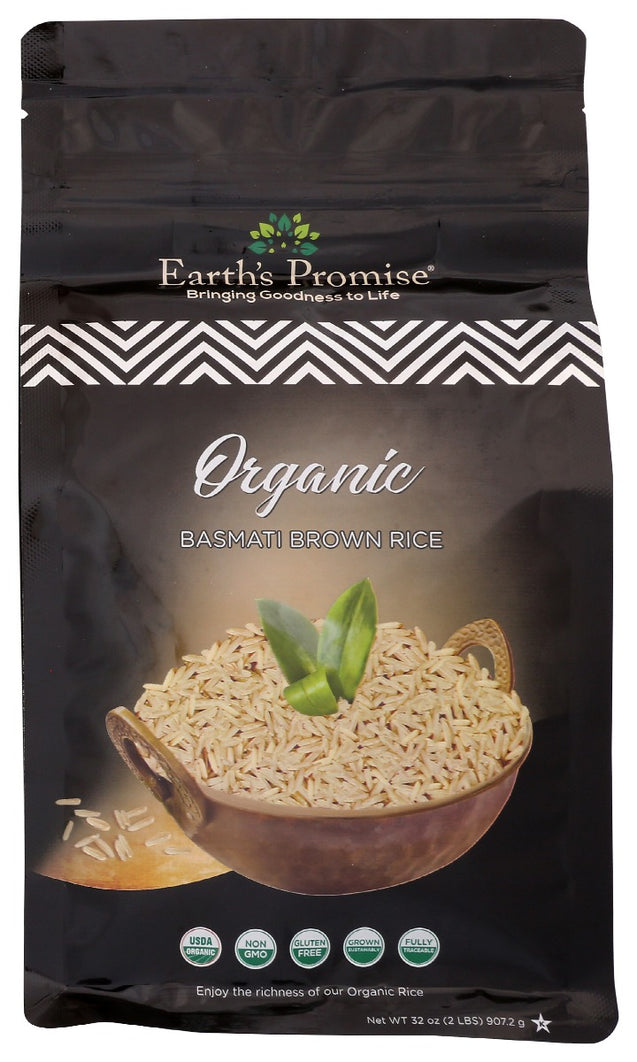 Earth's Promise: Organic Basmati Brown Rice, 2 Lb