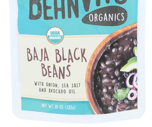Beanvivo: Baja Black Beans Organic, 10 Oz