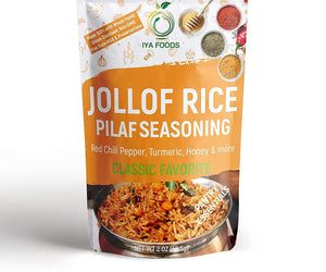 Iya Foods Llc: Jollof Rice Pilaf Seasoning, 2 Oz - RubertOrganics