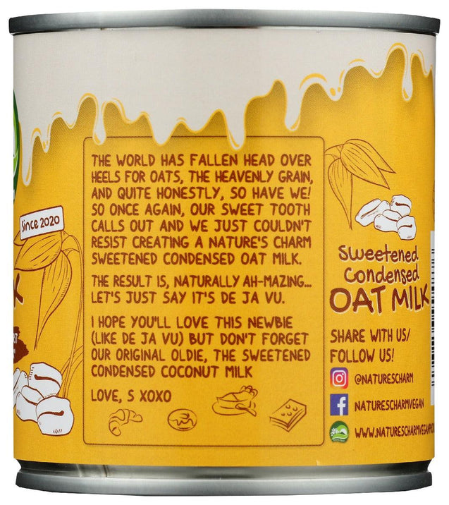 Natures Charm: Milk Oat Condensed, 11.25 Oz - RubertOrganics