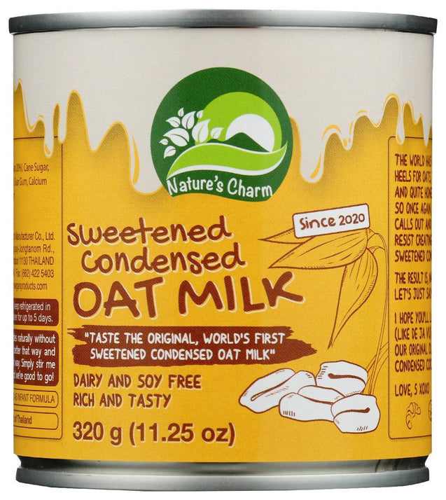 Natures Charm: Milk Oat Condensed, 11.25 Oz - RubertOrganics