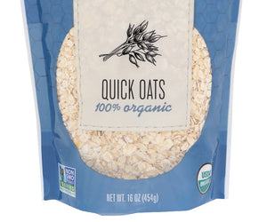 1000 Springs Mill: Oats Quick Organic, 16 Oz