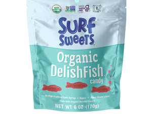 Surf Sweets: Organic Delishfish Candy, 6 Oz