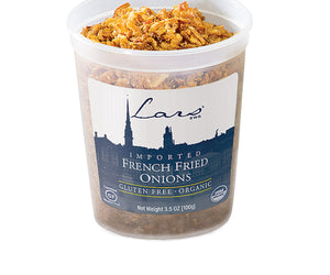 Lars Own: Gluten Free Organic French Fried Onions, 3.5 Oz