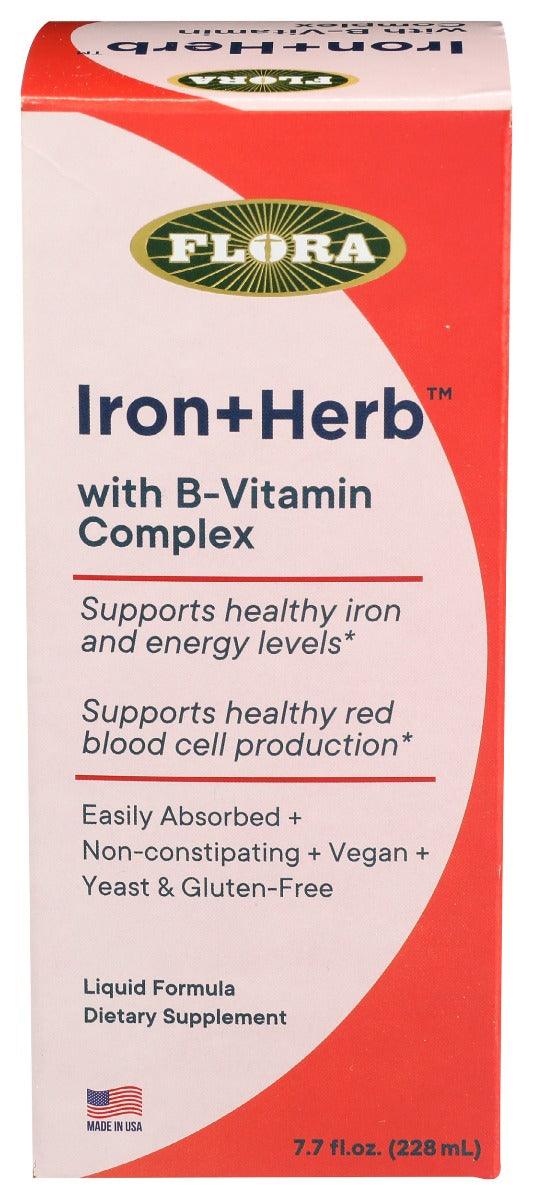 Flora Health: Flora Iron, 7.7 Oz - RubertOrganics