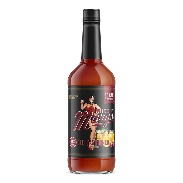 Miss Marys Mix: Premium Old Fashioned Mixxx, 32 Oz