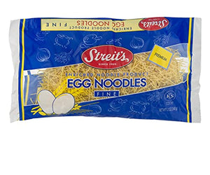 Streits: Fine Egg Noodles Whole Grain, 12 Oz