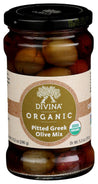 Divina: Olive Mix Pitted Greek Organic, 5.3 Oz - RubertOrganics