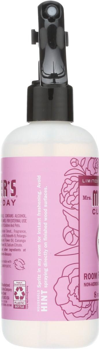 Mrs Meyers Clean Day: Peony Room Freshener, 8 Oz - RubertOrganics