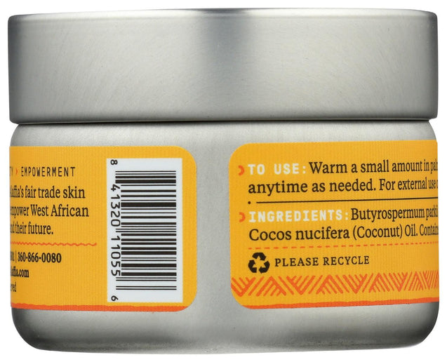 Alaffia: Whipped Shea Butter Coconut Oil Unscented, 1.5 Oz - RubertOrganics