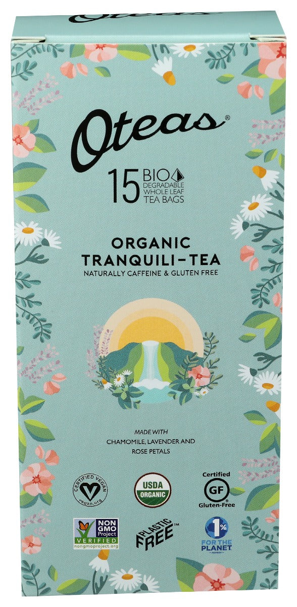 Oteas: Organic Tranquili Tea, 6 Bx