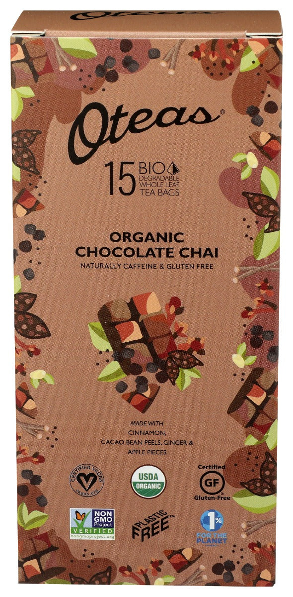Oteas: Organic Chocolate Chai Tea, 6 Bx