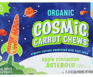 Eat The Change: Organic Apple Cinnamon Cosmic Carrot Chews, 3.5 Oz