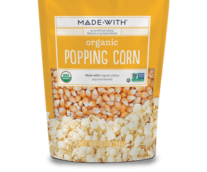 Made With: Organic Popping Corn, 28 Oz