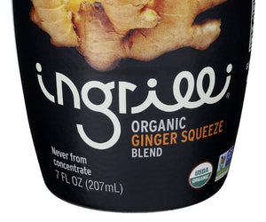Ingrilli: Organic Ginger Squeeze Blend, 7 Fo