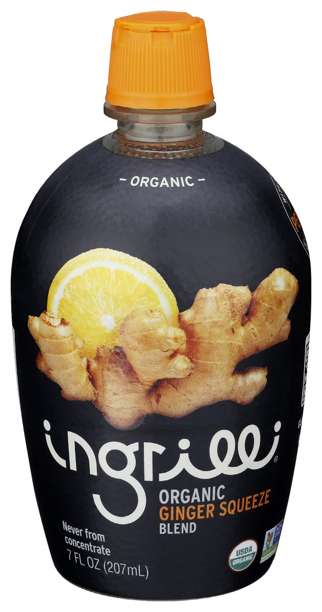 Ingrilli: Organic Ginger Squeeze Blend, 7 Fo