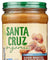 Santa Cruz Organic: Dark Roasted Creamy Peanut Butter, 26 Oz