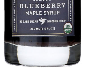 Crown Maple: Organic Blueberry Maple Syrup, 8.5 Fo