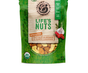Organic Living Superfoods: Nuts Sprouted Buffalo & Ranch, 1.4 Oz
