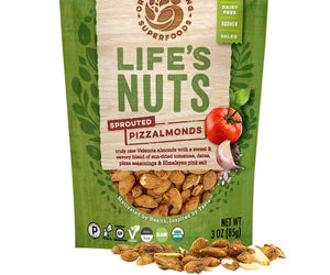 Organic Living Superfoods: Almonds Pizza Sprouted, 3 Oz