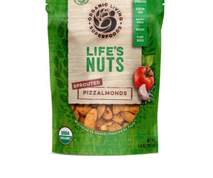 Organic Living Superfoods: Almonds Sprouted Pizz Org, 1.4 Oz