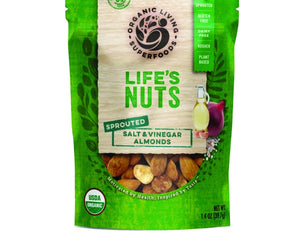 Organic Living Superfoods: Almonds Salt Vinegar Org, 1.4 Oz