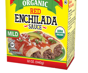 La Preferida: Organic Red Enchilada Sauce Tetra Recart, 12 Oz