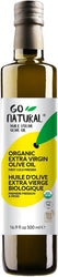 Go Natural Olive Oil: Organic Extra Virgin Olive Oil, 16.9 Fo