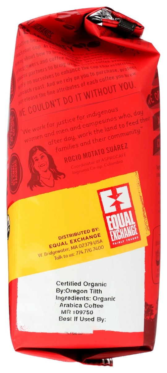 Equal Exchange: Coffee Ground French Roast Organic, 10 Oz