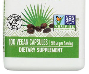 Natures Way: Saw Palmetto Berries 100vegcp, 100 Cp - RubertOrganics
