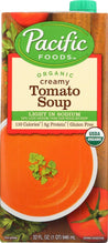 Pacific Foods: Organic Creamy Tomato Soup, 32 Oz - RubertOrganics