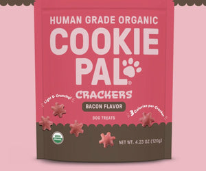Cookie Pal: Cracker Bacon Flavor Org, 4 Oz