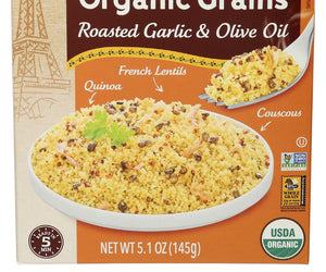 Tipiak: French Harvest Organic Grains Roasted Garlic Olive Oil, 5.1 Oz
