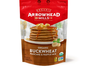 Arrowhead Mills: Organic Buckwheat Pancake Waffle Mix, 22 Oz