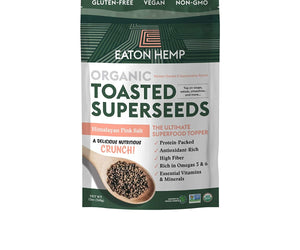 Eaton Hemp: Himalayan Pink Salt Organic Toasted Superseeds, 12 Oz