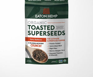 Eaton Hemp: Spicy Barbecue Organic Toasted Superseeds, 12 Oz