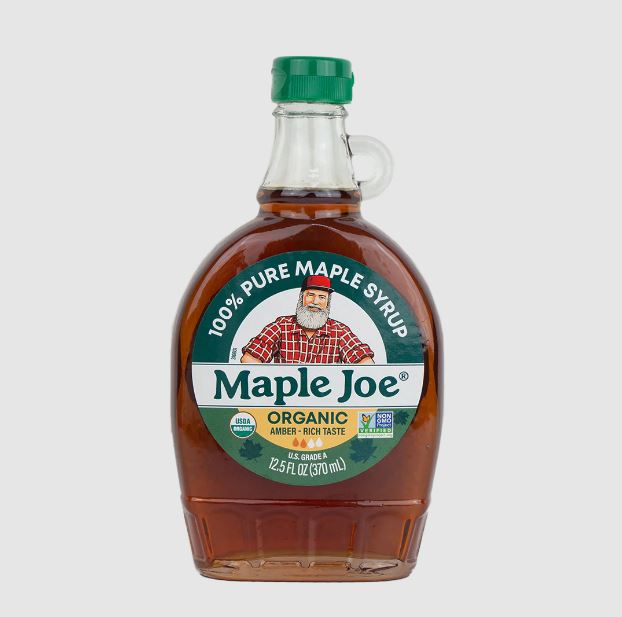 Maple Joe: Organic Amber Maple Syrup, 12.5 Fo