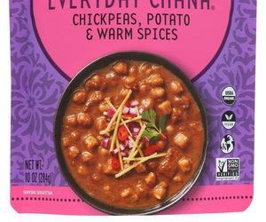 Maya Kaimal: Organic Everyday Chana Chickpeas Potato Warm Spices, 10 Oz