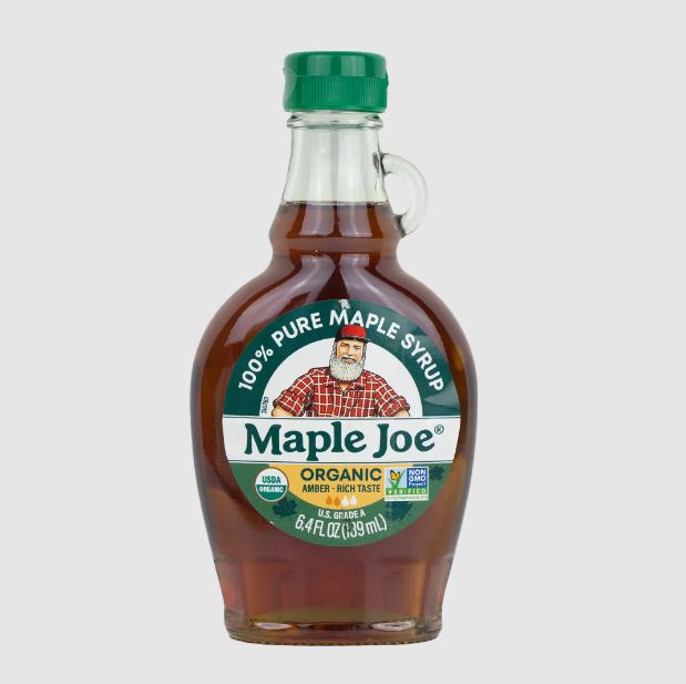 Maple Joe: Organic Amber Maple Syrup, 6.4 Fo