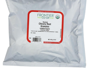 Frontier Herb Organic Roasted Chicory Root Granules - 1 Lb. - RubertOrganics