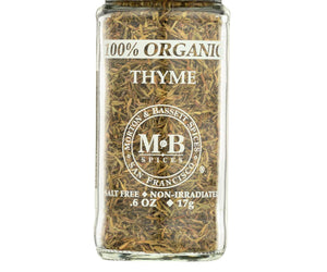 Morton And Bassett Thyme - Organic - Thyme - Case Of 3 - 0.9 Oz. - RubertOrganics