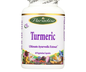 Paradise Herbs Essential Turmeric - 60 Vegetarian Capsules - RubertOrganics